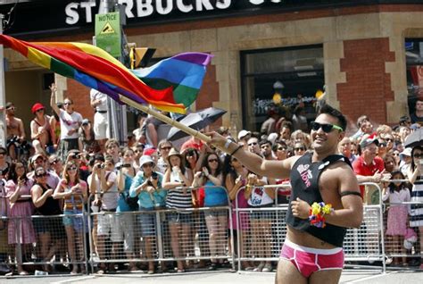 Nudity at Toronto Pride Parade 